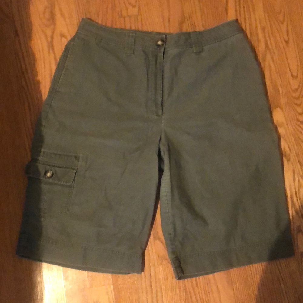 Grey long shorts